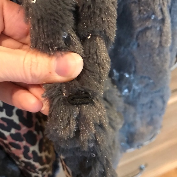 Betsey Johnson sparkle vest, size L - Picture 6 of 6